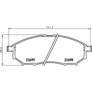 ������� ��������� �������� Nisshinbo ��������, �������� �� ��� (4 ��), ���. NP2059 NP2059 ����