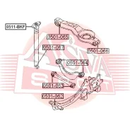 ����� ������������ Asva, ���. 0511-BKF 0511BKF ����
