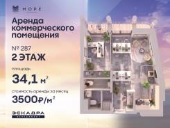 ������ ����� � �� ����. 34.1��&sup2;, ����� ��� ��������� 3�, �-� ������ �����, 2/8 ����, ��� ������� 22% ����