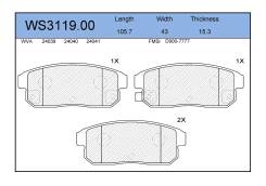 ������� ��������� �������� ��� Jeenice [WS311900] WS311900 ����