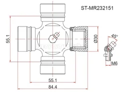 ���������� ���������� ���� Mitsubishi Challenger STMR232151 STMR232151 ����