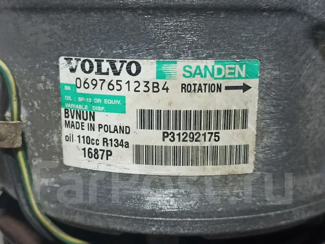 ���������� ������������ Volvo V40 36001670 36001670 ����