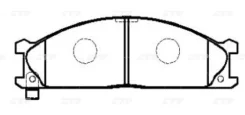 ������� ��������� Nissan Pathfinder 1986 ~ 1995 / Pick Up 1985 ~ 1998 / Pick Up 1998 ~ / Pick Up 2008 ����� ����. ���. (������ ���. CKN-3) GK0718 ����...