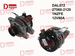 ��������� Dagger DAL072 27060-21200 27060-21201 1NZFE 80A. Probox/Succeed NCP165. Corolla NZE16#. Vitz NCP130 �� Dagger DAL072 DAL072 ����