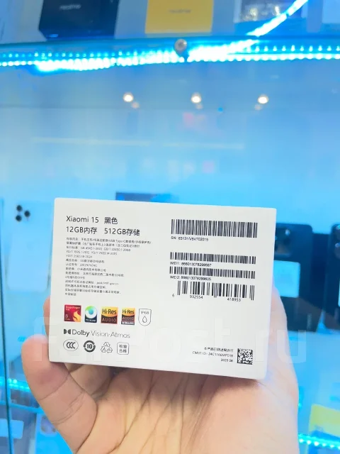 Xiaomi 15. �����, 512 ��, ������, 3G, 4G LTE, 5G, Dual-SIM ����