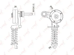 ����� �������� ��������� ������������ LYNXauto PT3034 PT3034 ����