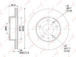 ���� ��������� ������������� (300x24) | ����� | LYNXauto BN1016 BN1016 ����
