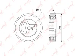 ����� �������� ���������� ����� LYNXauto PB5073 PB5073 ����
