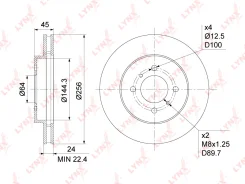 ���� ��������� ������������� (256x24) | ����� | LYNXauto BN1089 BN1089 ����
