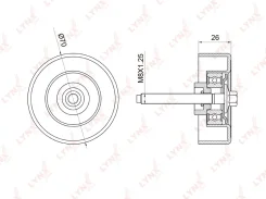 ����� �������� ���������� ����� LYNXauto PB7023 PB7023 ����