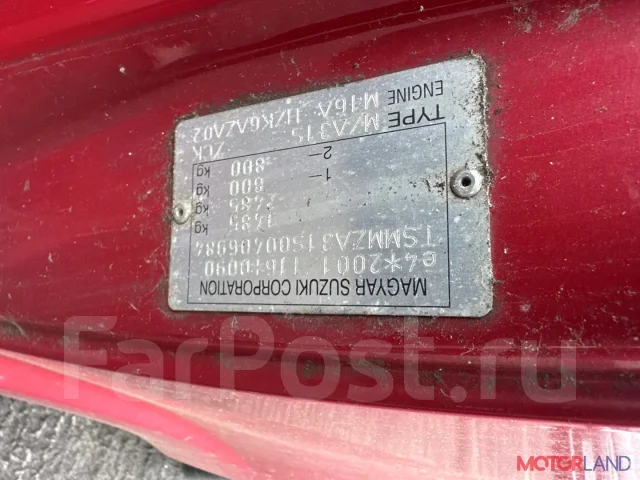 ��������� Suzuki Swift 2003-2011 21364159 3140065J12 ����