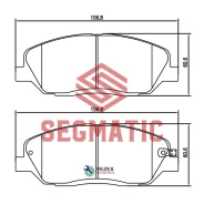 ������� ��������� Ssangyong/KIA/Hyndai Actyon/Santa FE/Sorento 09- �����. Segmatic SGBP2585 SGBP2585 ����