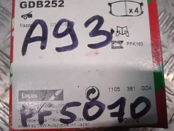 ������� ��������� Mazda Familia, �������� GDB252 ����
