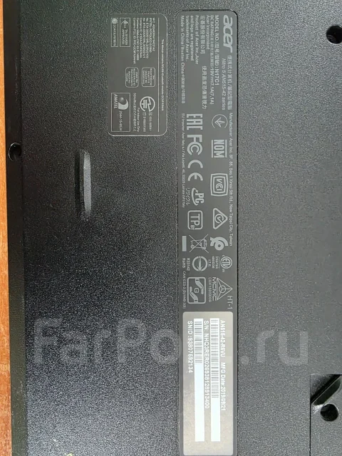 Acer Nitro 5 AN515-42. ��� 16 ��, WiFi: 1, Bluetooth: 1, ����������� �� 6��. ����