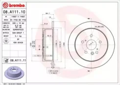 08. A111.11 ���� ��������� ������! � ��������� Brembo 08A11111 08A11111 ����