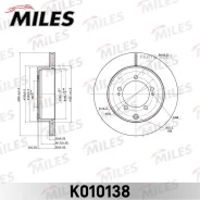 ���� ��������� ������ D282��. ������������� Mitsubishi Space Wagon 98- (TRW DF6274) K010138 Miles K010138 K010138 ����