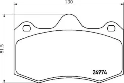 ��������� ������� SEAT: Ibiza Brembo P85134 P85134 ����