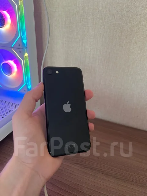 Apple iPhone SE 2020. �/�, 64 ��, ������, 3G, 4G LTE, Dual-SIM, NFC ����