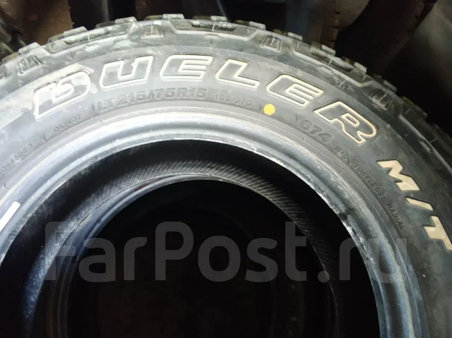 Bridgestone Dueler M/T 674. ����� mt, 2019 ���, �/�, ����� 10 % ����