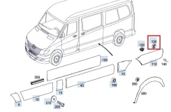 ������ �������� Mercedes-Benz Sprinter 2006- 2E0853139A W906 2E0853139A ����