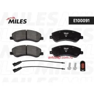 ������� ��������� �������� (� ��������) (����� Semi-Metallic) FORD Transit 330/350 06-/VW Amarok 10- (TRW GDB1724) E100091 Miles E100091 E100091 ����