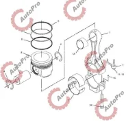 ������ ��������� ������������ CAT C12, C13 MC BEE M-2651113 M2651113 ����