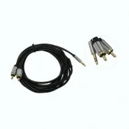 ������ ����� ������ 3,5JACK(M) - 2xRCA(M) 1.0�, ������� (Vention, �����) ����