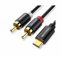 ������ ����� ������ Type-C(M) - 2xRCA(M) 1.5� (Vention, �����) ����