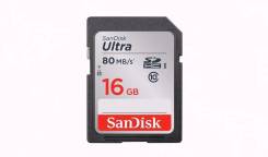 ����� ������ SD 16�� Sandisk SDHC ��10, SDSDUNC-016G-GN6IN ����
