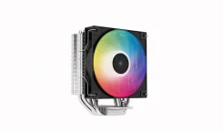 ����� CPU �������������, 220W, DeepCool AG400 LED 4*Pin, 500-2000��/���, 31.6��, R-AG400-BKLNMC-G-1 ����