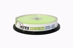 �������� ����� DVD-RW 4.7 Gb 4� (10��., �����. ����) Mirex, 202578 ����