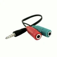 ���������� 3,5Jack (M) - Mic+Headphones, ������ 0.15� ����� �������������� ������ (OEM) ����