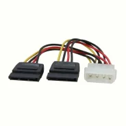 ���������� SATA (M) - 2xMolex (F) (������, OEM) ����