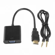 ���������� HDMI (M) - VGA (F), ������-���������, +����� ��� ���� (OEM) ����
