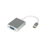���������� Type-C (M) - VGA (F) ������ (������ ��� Macbook, OEM) ����