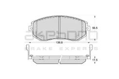 ������� ��������� �������� �������� Subaru Forester 08 AN-771WK Akebono AN-771WK AN-771WK AN771WK ����