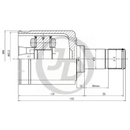 ���� ���������� HO Pilot YF4 09- JUST Drive JCN0179 JCN0179 ����