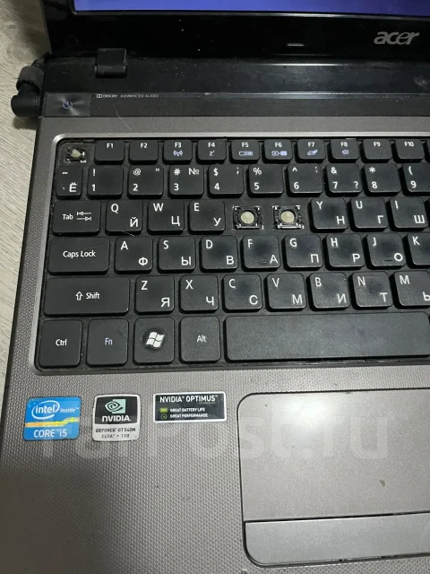 Acer Aspire 5750G. 15.6", 2,4����, ��� 8 ��, ���� 320���, WiFi: 1, Bluetooth: 1 ����