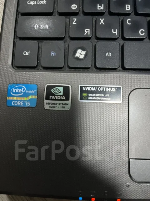 Acer Aspire 5750G. 15.6", 2,4����, ��� 8 ��, ���� 320���, WiFi: 1, Bluetooth: 1 ����