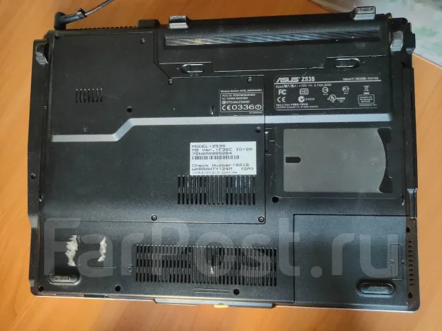 Asus Z53S. 15.6", 1,5����, ��� 3072 ��, ���� 160���, WiFi: 1 ����