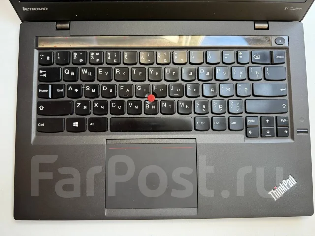 Lenovo ThinkPad X1 Carbon. 14", 2,9����, ��� 8 ��, ���� 256���, WiFi: 1, Bluetooth: 1, ����������� �� 4��. ����