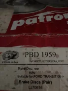 ���� ��������� ������ ford Transit 2006-Patron PBD1959 PBD1959 ����