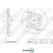���� ��������� (�����) Great Wall Hover H3 10-16 / Hover H5 11-16 SAT ST-8-97034-034-3 ST8970340343 ����