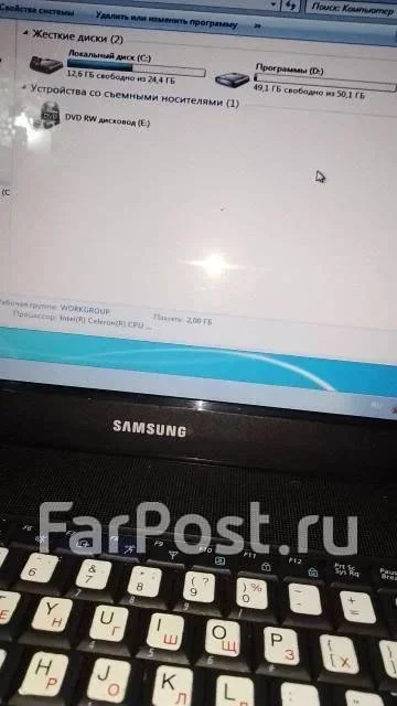 Samsung R60 Plus. 15.4", 1,7����, ��� 2048 ��, ���� 80���, WiFi: 1, ����������� �� 1��. ����