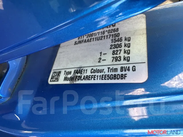 ���� ��������������� (���������) Nissan Note E11 2005-2013 21155988 261508992C ����