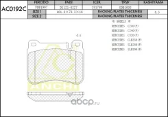 ������� ��������� �������� Mercedes-Benz C (�������� �������� ��������� ������� �������� ���) AC0192C Anchi AC0192C ����