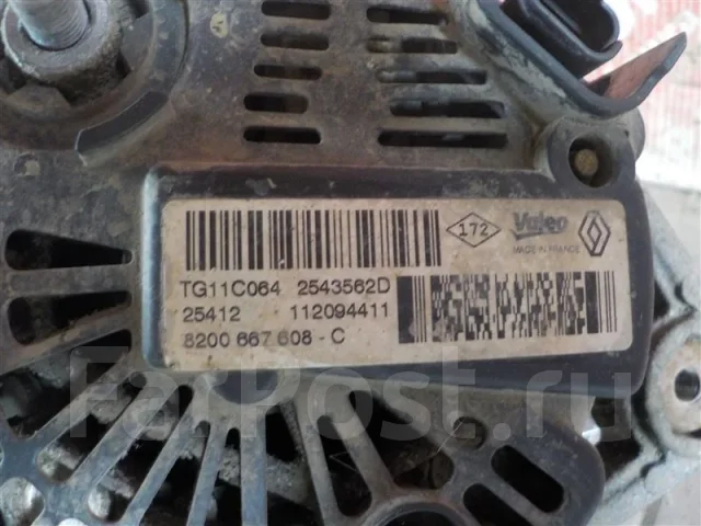 ��������� Renault Duster 2012 8200667608 K4MA606 8200667608 ����