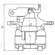 ������� ����. ����. ����. Ford Transit (13-) ���. ����. d=48�� (��� ����� 308��) (CF 800359) Trialli CF800359 CF800359 ����