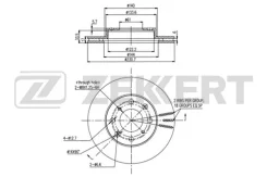 ���� ��������� �������� Zekkert BS-5462 BS5462 ����