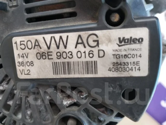 ��������� AUDI A6 2008 06E903016D 4F2 BYK 06E903016D ����
